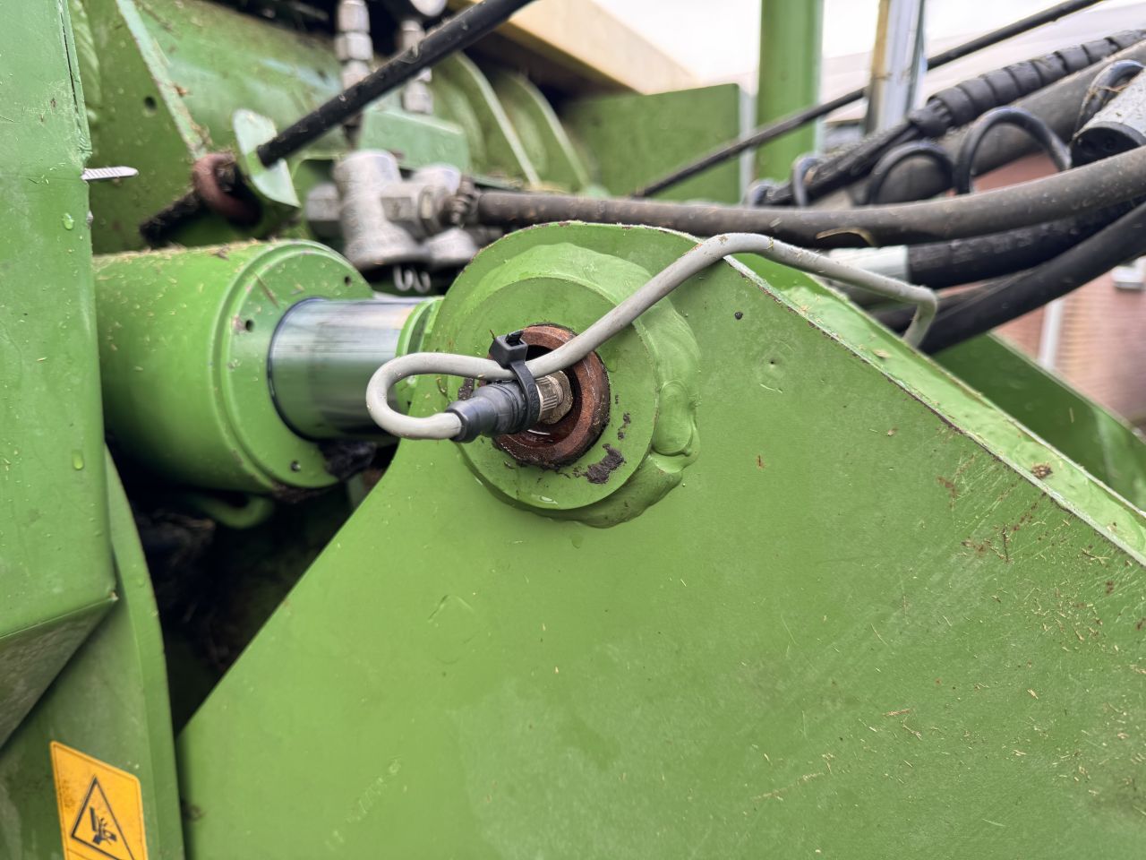 Krone MX 350 GL opraapwagen dubbeldoelwagen