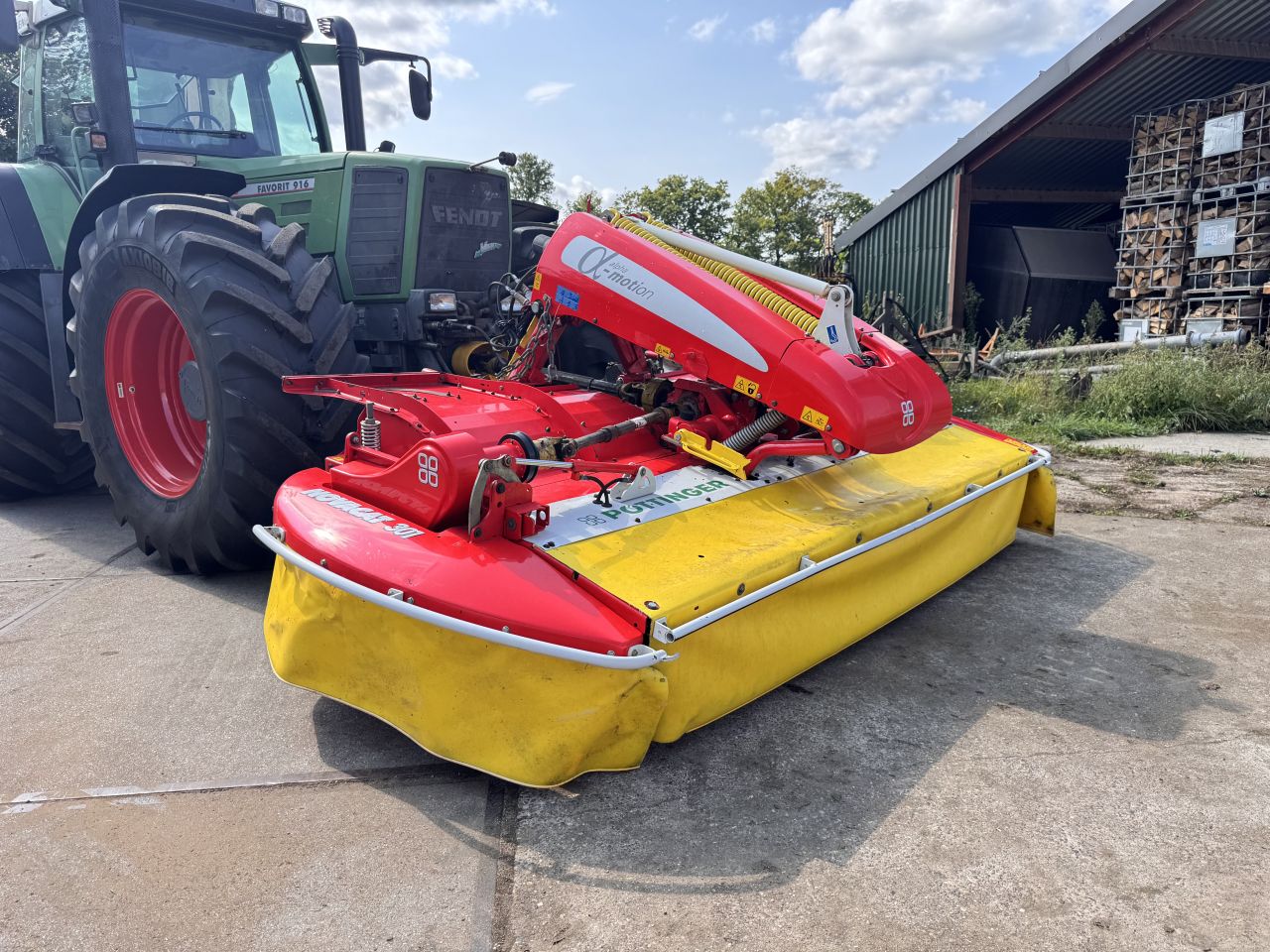 Pottinger Novacat 301 ED Alpha-Motion frontmaaier met kneuzer