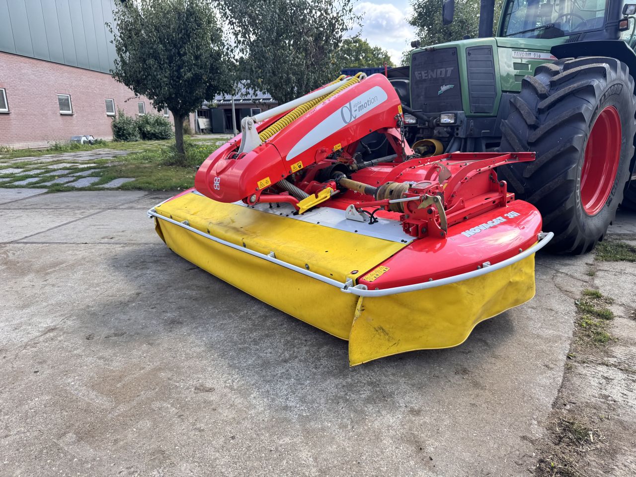 Pottinger Novacat 301 ED Alpha-Motion frontmaaier met kneuzer