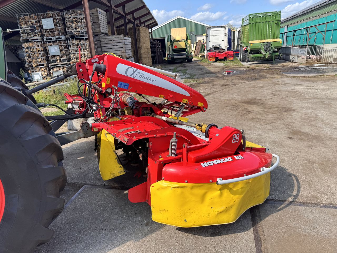 Pottinger Novacat 301 ED Alpha-Motion frontmaaier met kneuzer