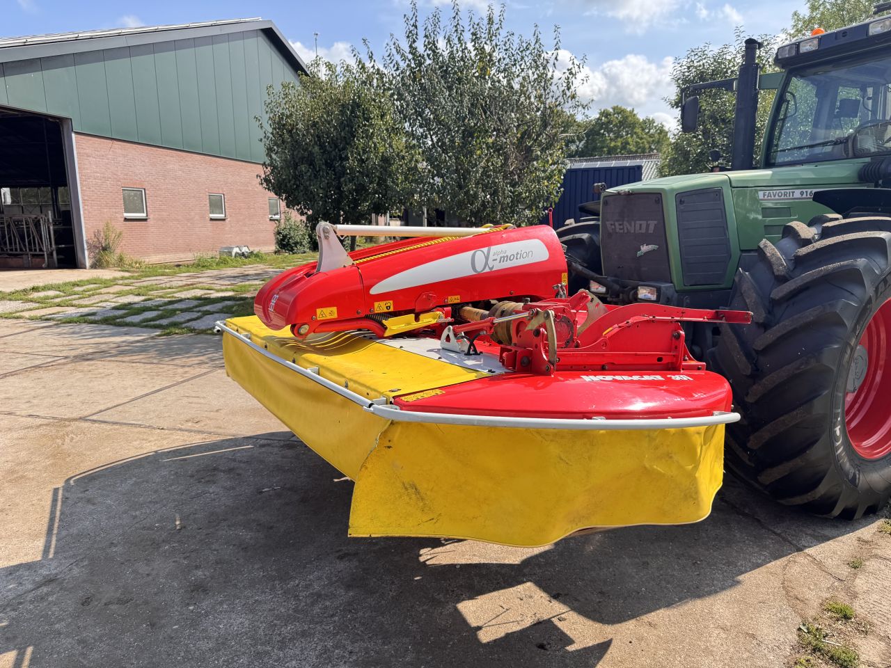 Pottinger Novacat 301 ED Alpha-Motion frontmaaier met kneuzer