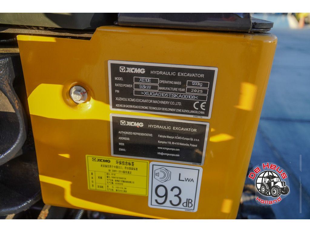 XCMG XE10E graafmachine