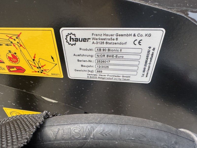 Hauer XB Bionic 90 Oberrahmen