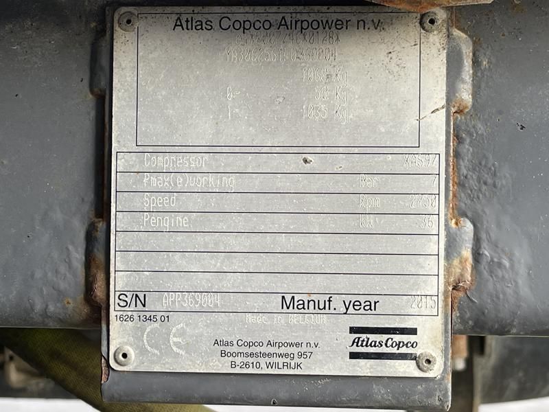Atlas Copco XAS 97 DD