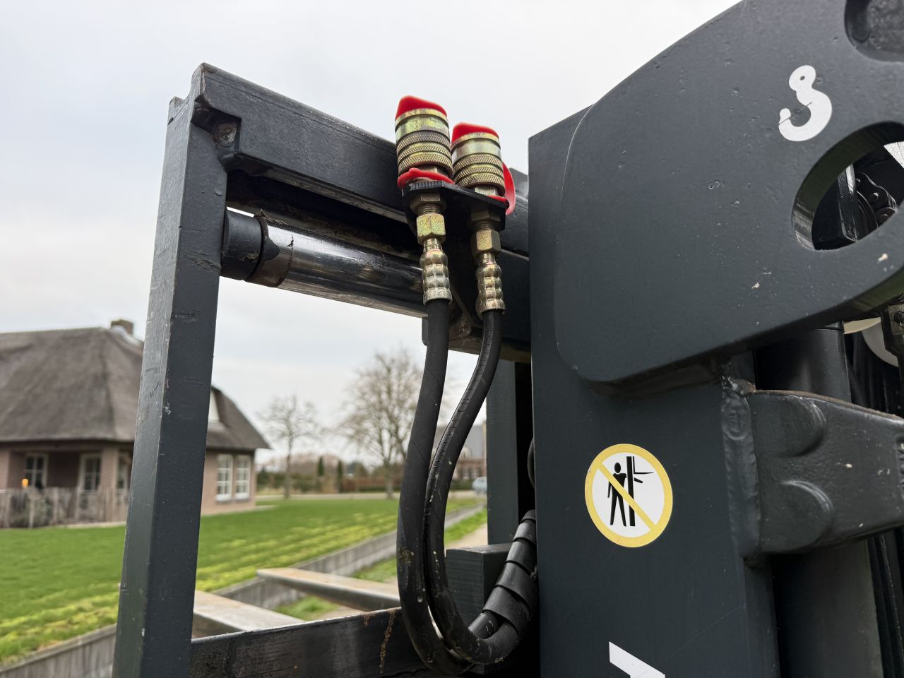 Jungheinrich 1600KG triplex Freelift Sideshift 4e 1900uur