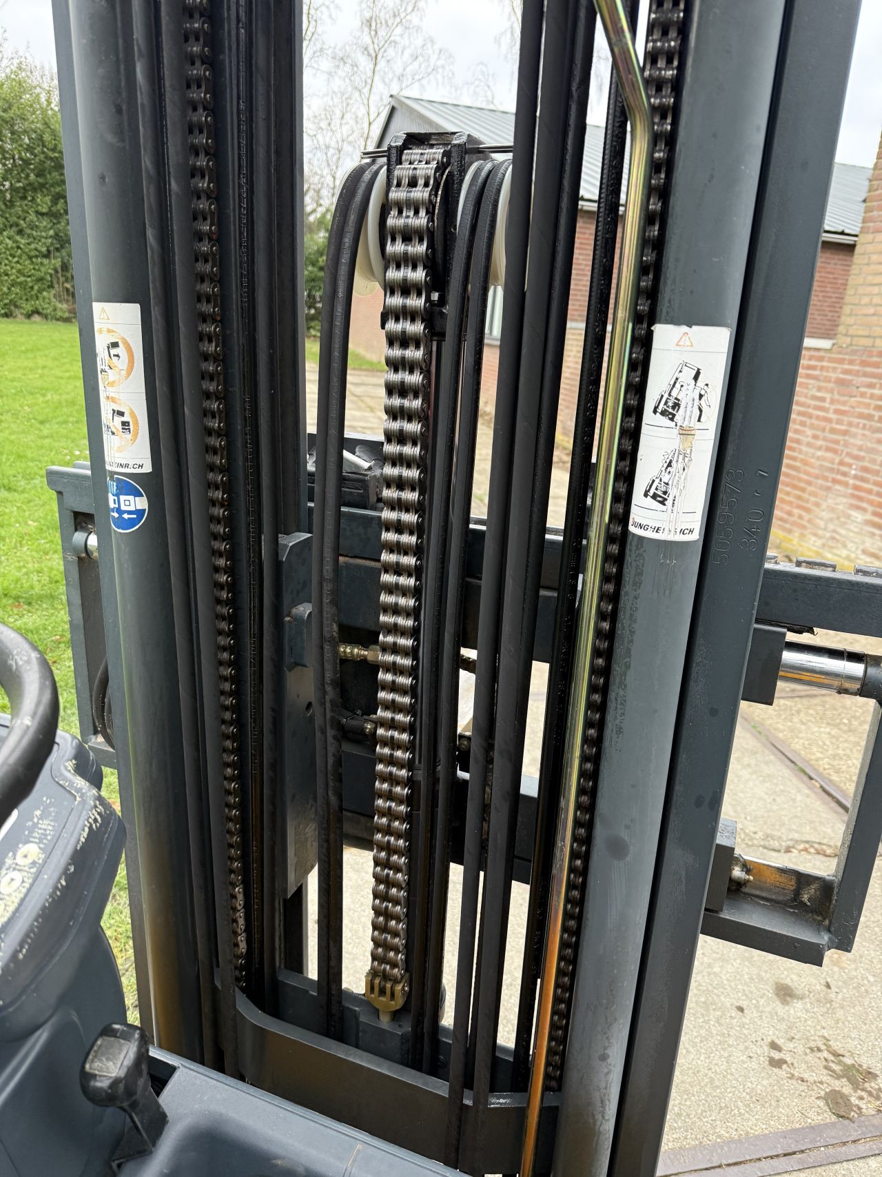 Jungheinrich 1600KG triplex Freelift Sideshift 4e 1900uur