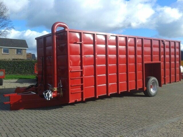 RVS mestcontainer manure container