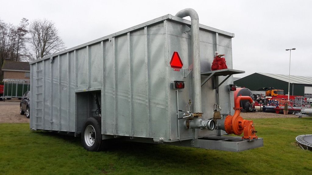 Agomac gegalvaniseerde mest-pompcontainer