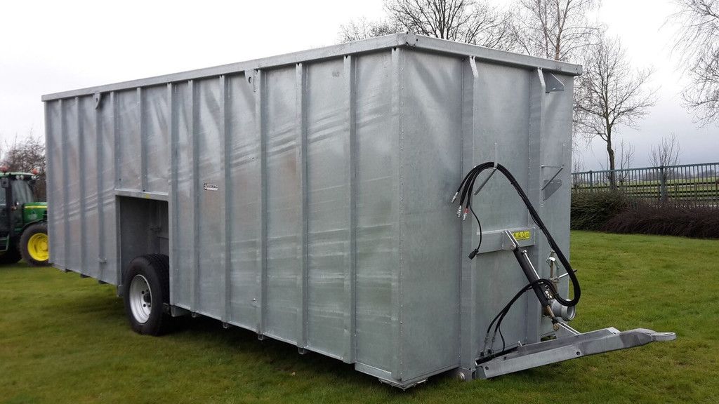 Agomac gegalvaniseerde mest-pompcontainer