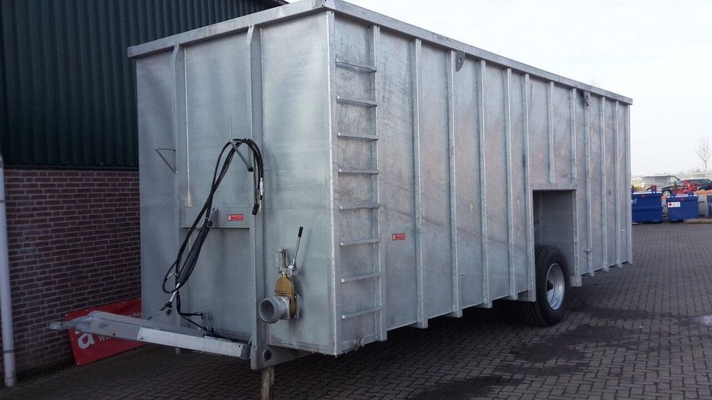 Gegalvaniseerde mestcontainer manure container