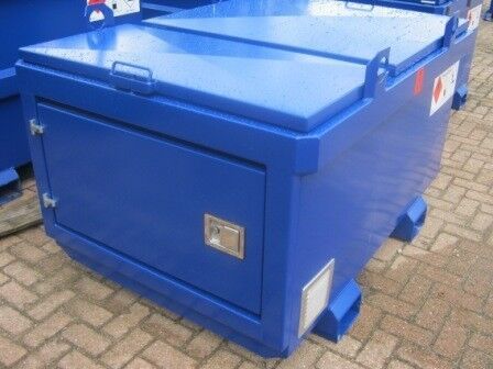 IBC met afsluitb. bovenbak fuel storage tank