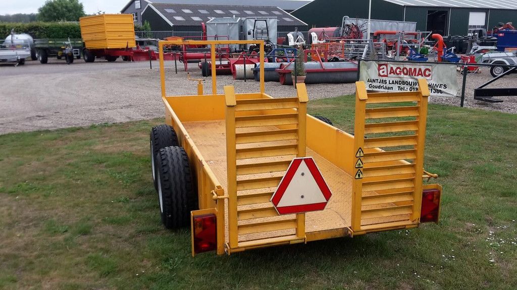 AGM Inrijwagen equipment trailer