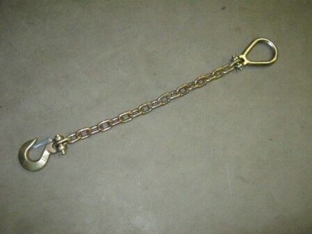 Sleepketting met oog en haak lifting chain