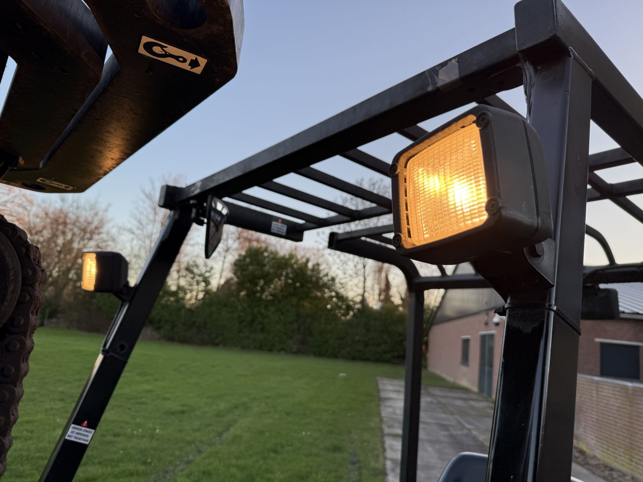 Caterpillar 2500KG elektrisch triplex 4.7M Sideshift 4000uur