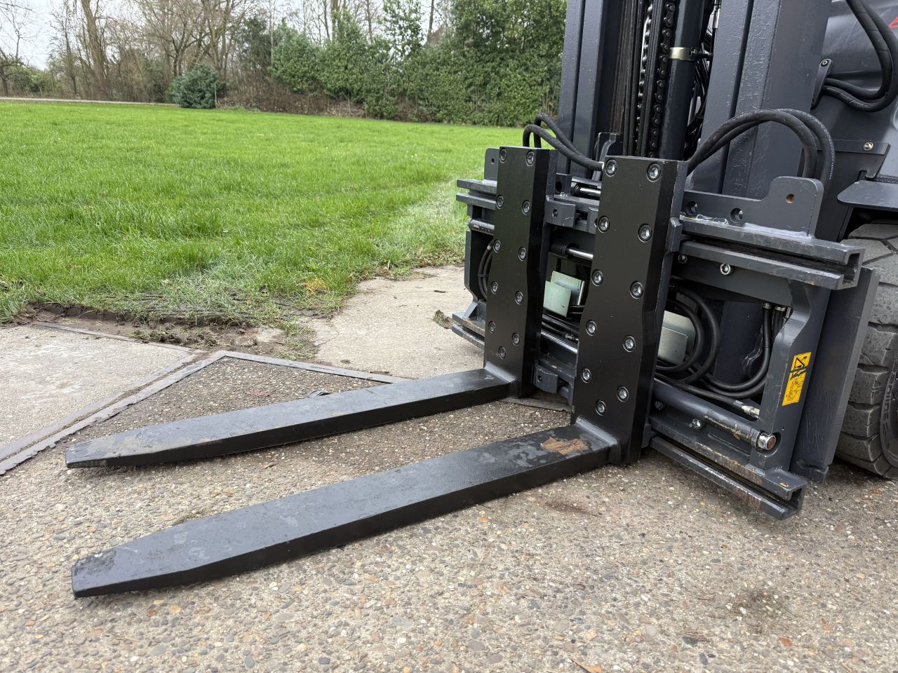 Linde E25 heftruck triplo freelift Sideshift vorkversteller