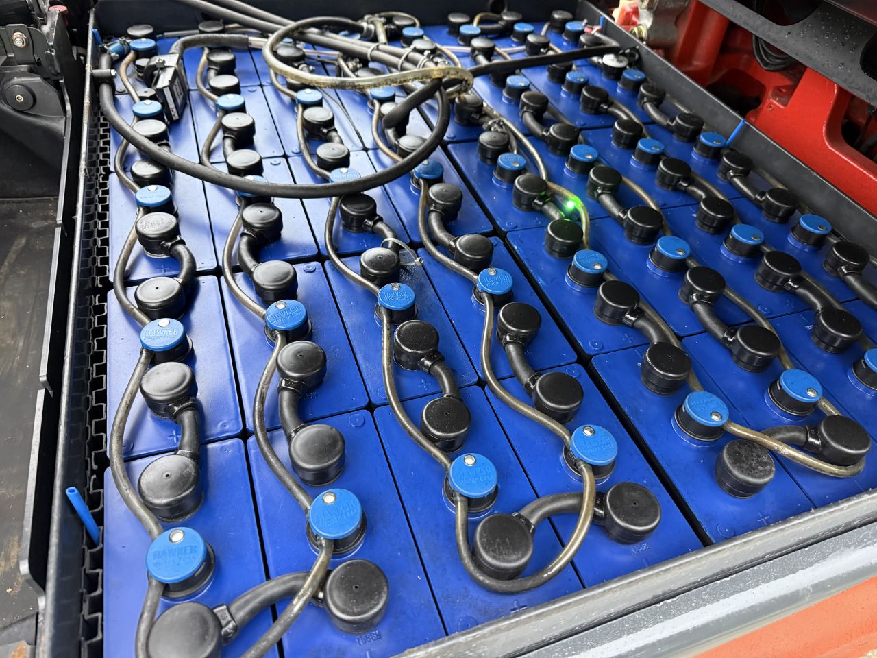 Linde E25 heftruck triplo freelift Sideshift vorkversteller