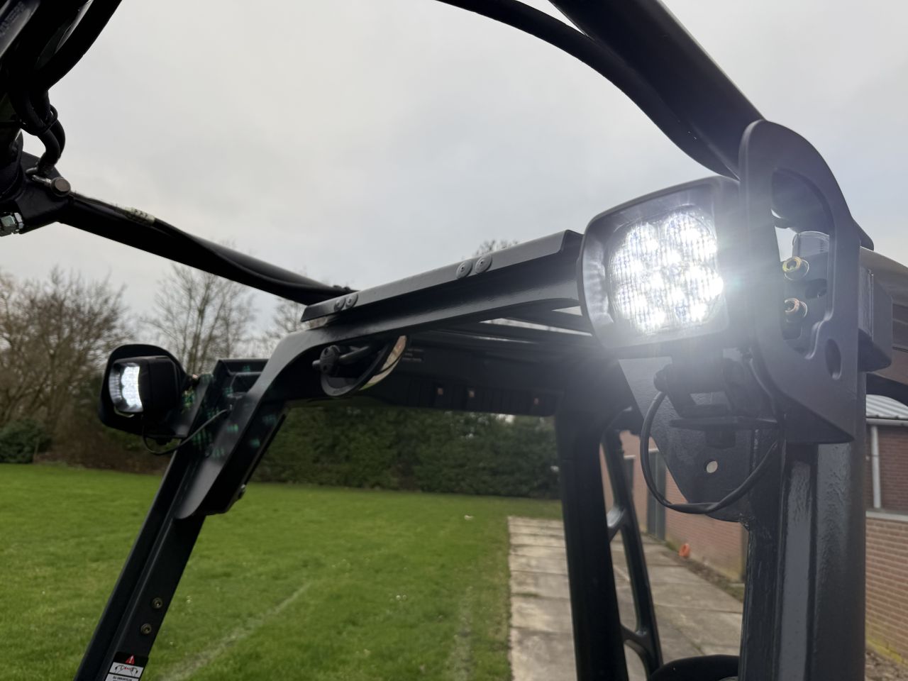 Linde E25 heftruck triplo freelift Sideshift vorkversteller