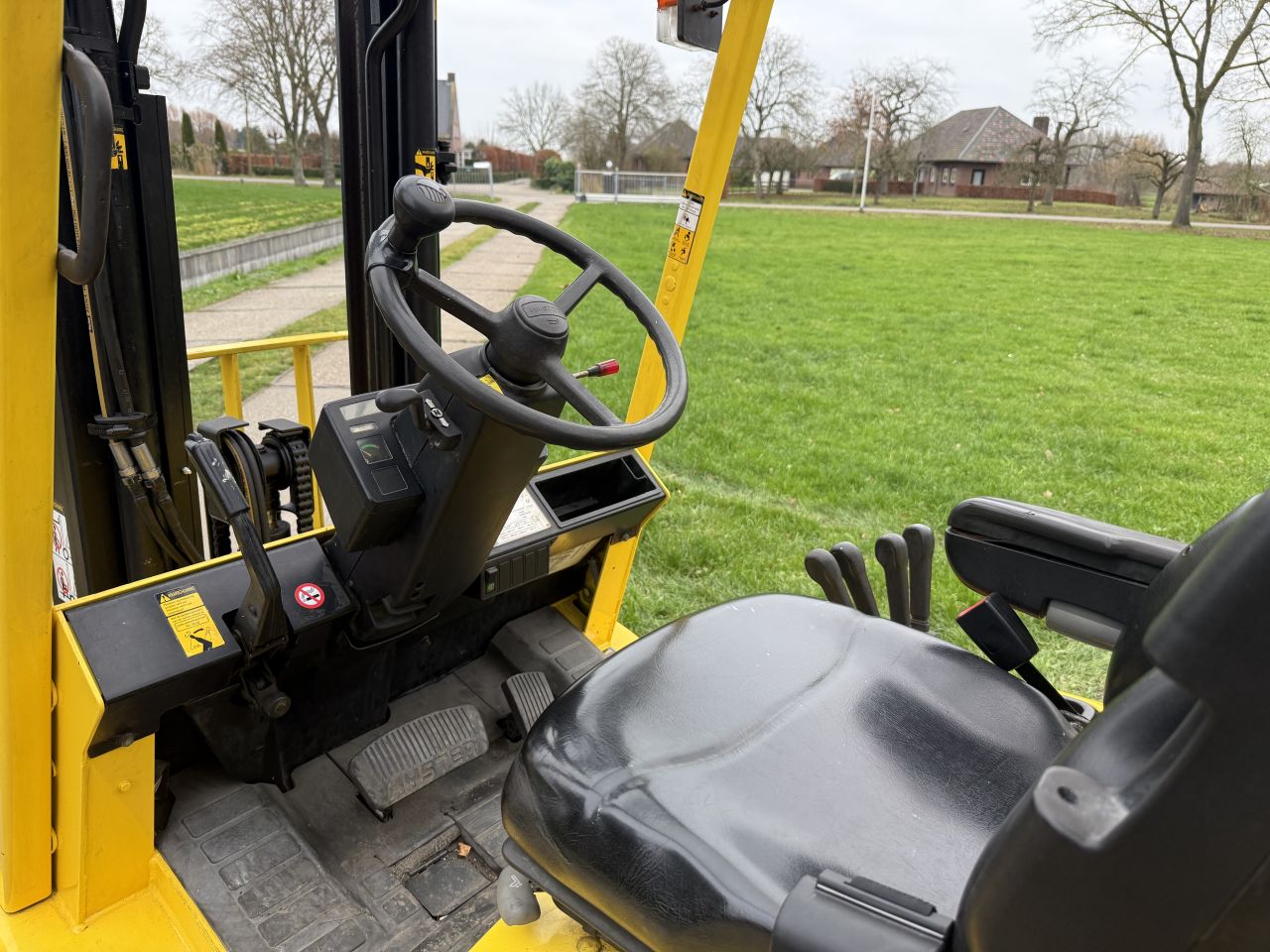 Nette Hyster 2.5 tonner lpg heftruck Freelift Sideshift