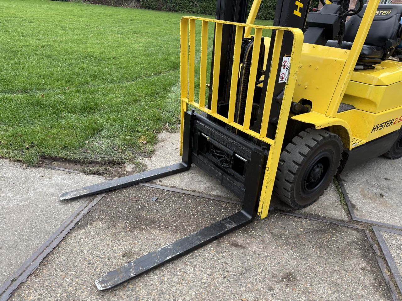 Nette Hyster 2.5 tonner lpg heftruck Freelift Sideshift