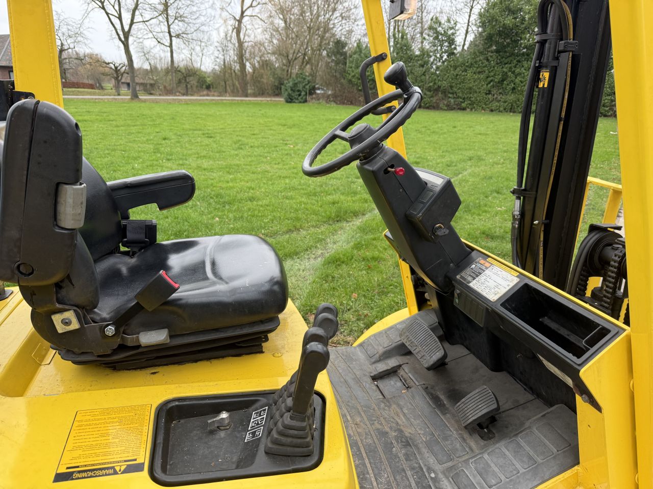 Nette Hyster 2.5 tonner lpg heftruck Freelift Sideshift