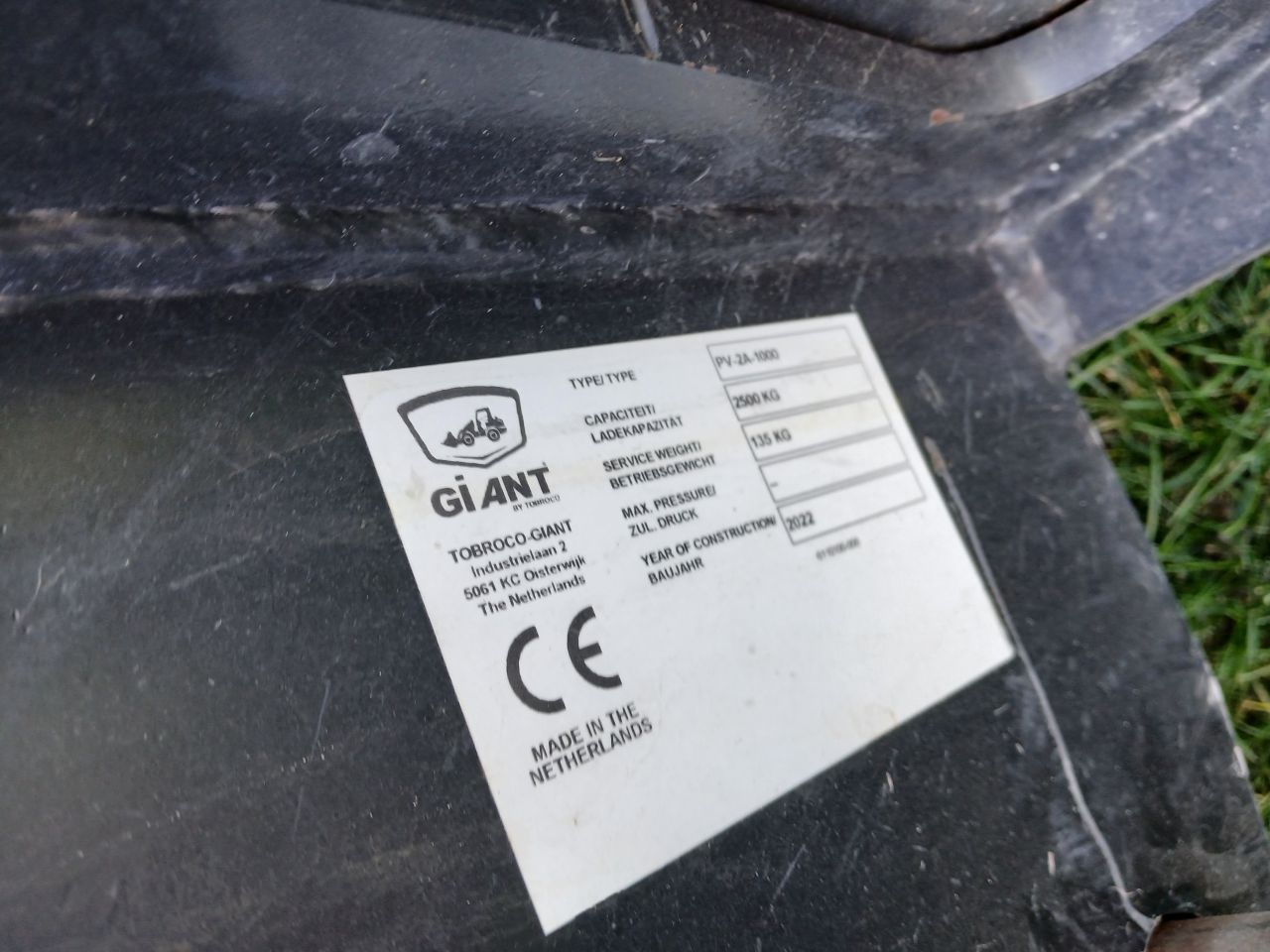 Giant G 2200 E elektrisch 2021 260 uur 520ah accu extra functie