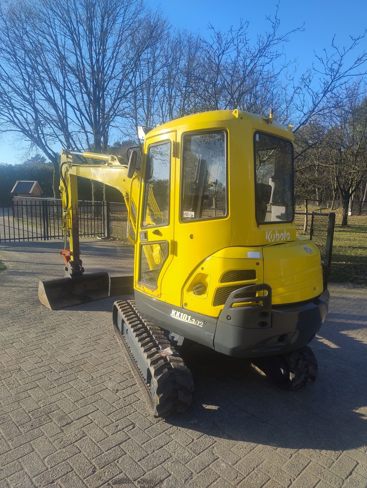 Kubota kx35u en Kubota kx101-3 minigraver sloop sorteer functie