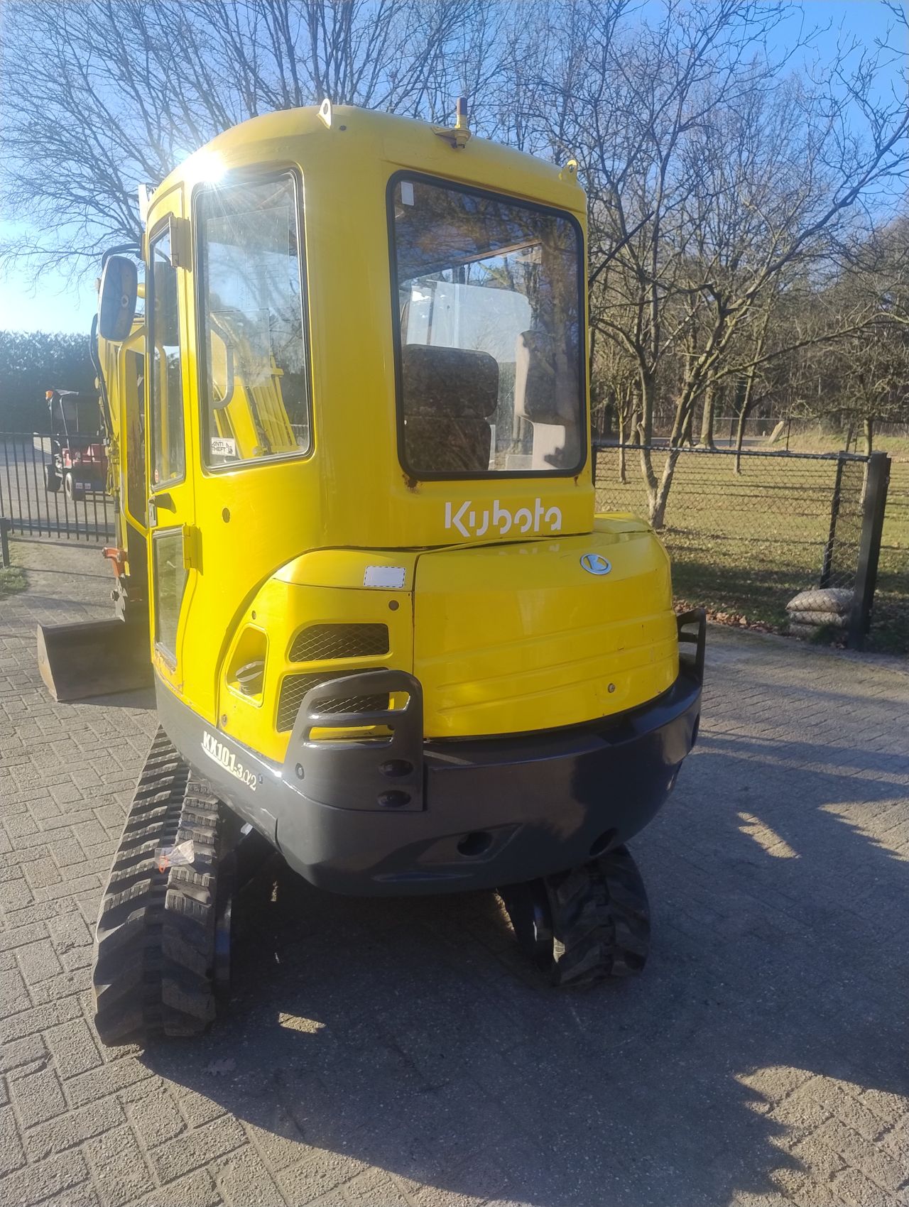 Kubota kx35u en Kubota kx101-3 minigraver sloop sorteer functie