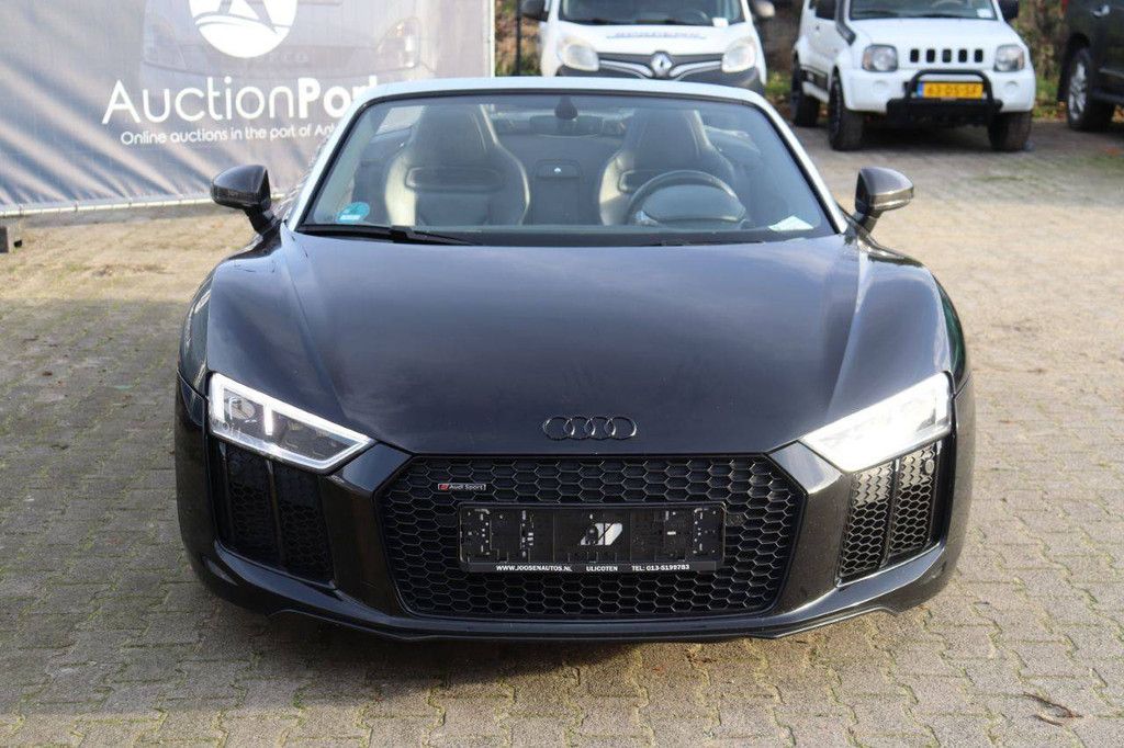 Convertible Audi R8 Petrol 611 hp 2018