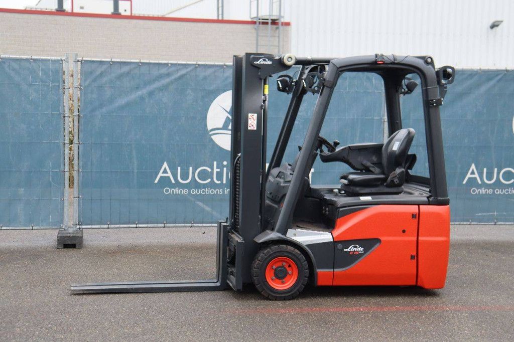 Forklift Linde E15-02 Electric 1500kg 2018