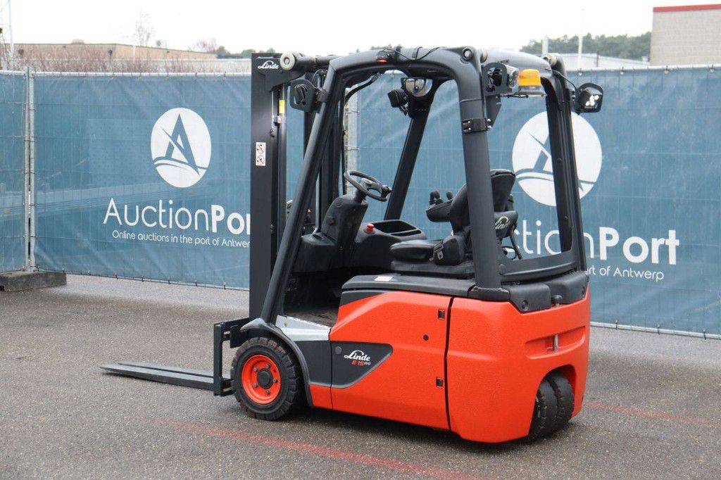 Forklift Linde E15-02 Electric 1500kg 2018