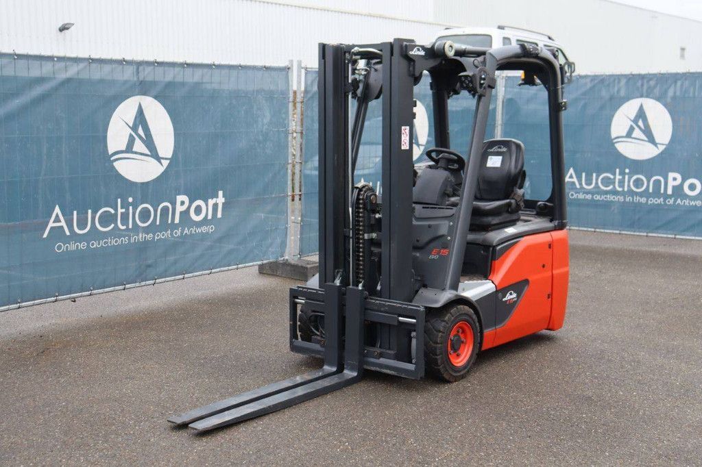 Forklift Linde E15-02 Electric 1500kg 2018