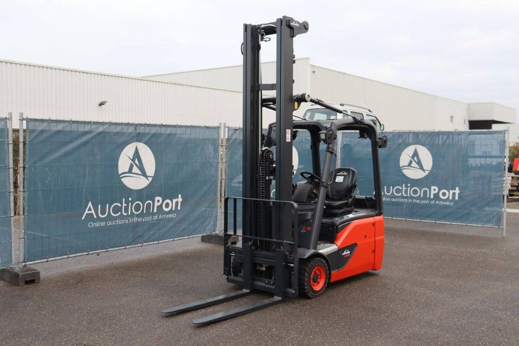 Heftruck Linde E16-02 Elektrisch 1600kg 2018