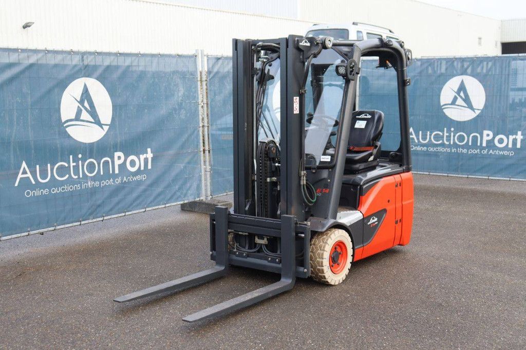 Gabelstapler Linde E14-02 Elektro 1400kg 2017