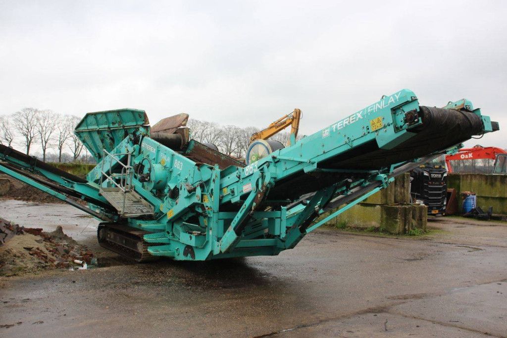 Siebanlage Terex Finlay 863 Diesel 56kW 2014