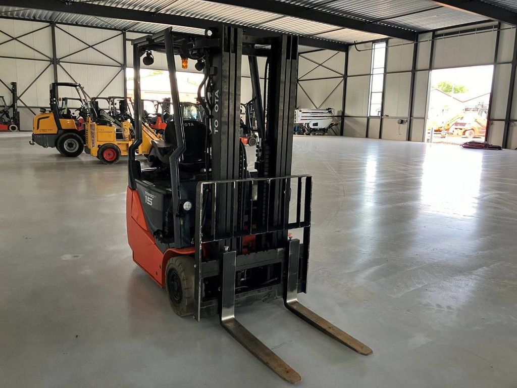 Toyota 8FBE15T Electric Forklift 1500kg 5.0m 2020