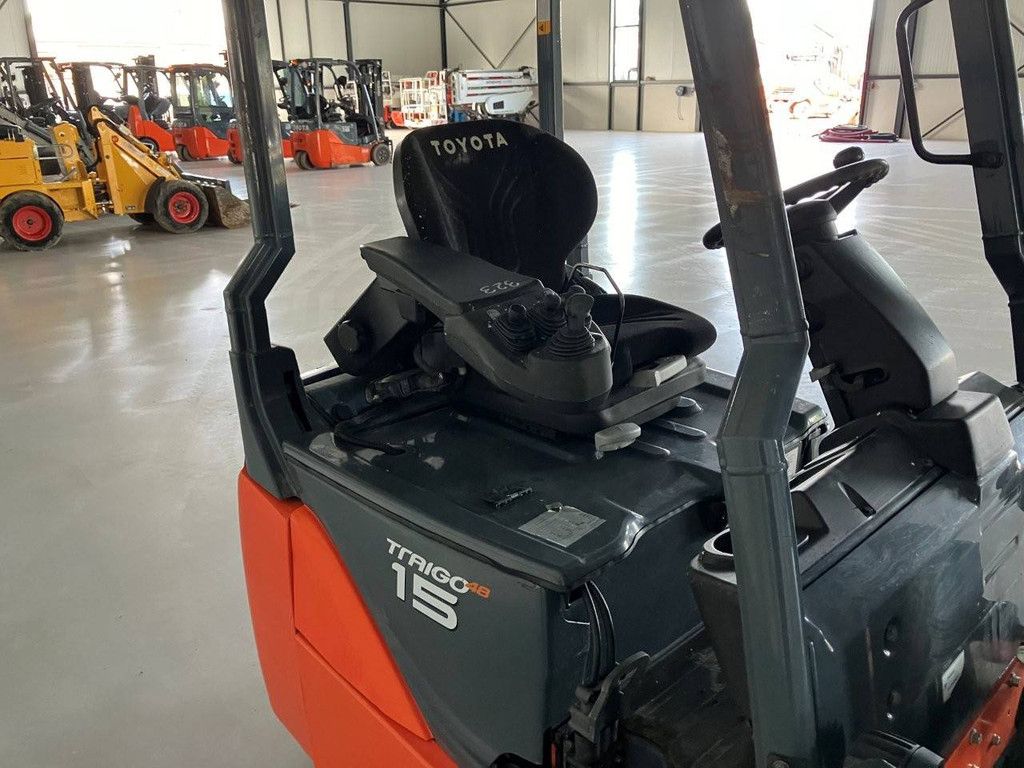 Toyota 8FBE15T Electric Forklift 1500kg 5.0m 2020