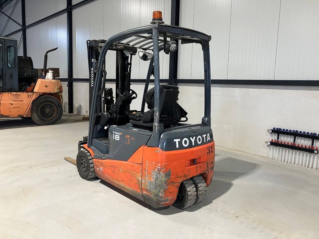 Toyota 8FBE18T Elektrogabelstapler, 1800 kg, 4,5 m, Baujahr 2018