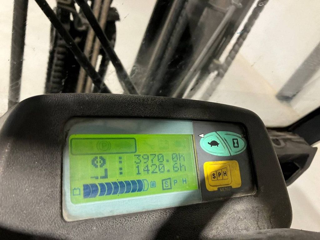 Toyota 7FBMF20 Elektro-Gabelstapler, 2000 kg, 4,7 m, Baujahr 2011