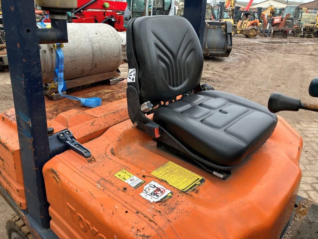 Forklift Toyota 42-5FGF 25 LPG 2500kg 4.7m 1990