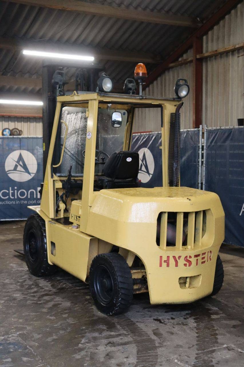 Forklift Hyster H4 Diesel 4175kg 4.3m 1986 (Margin)