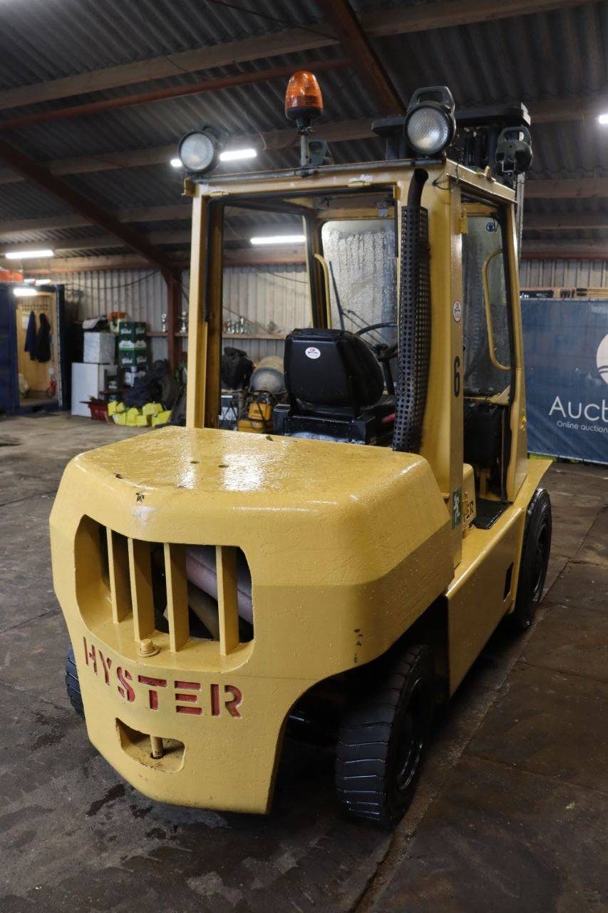 Forklift Hyster H4 Diesel 4175kg 4.3m 1986 (Margin)