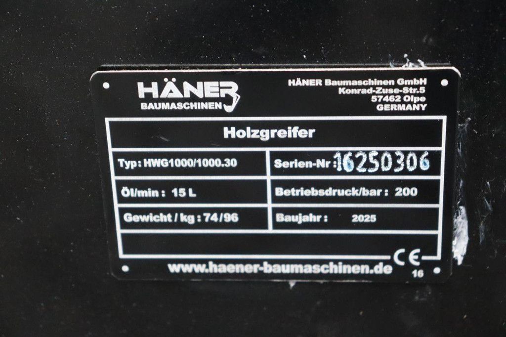 Holzzwinge Haner HWG1000/1000.30 2025 Neu