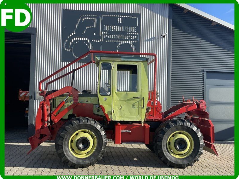 Mercedes-Benz MB Trac 800 Forst , 2 x 6 Tonnen Werner , mit Österreich Typensc