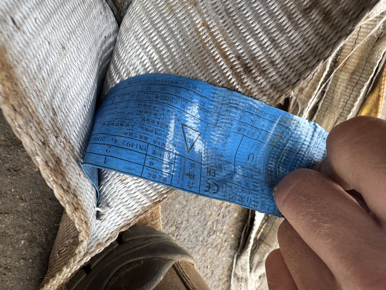 Hijsbanden hijsstroppen stroppen spanbanden ketting