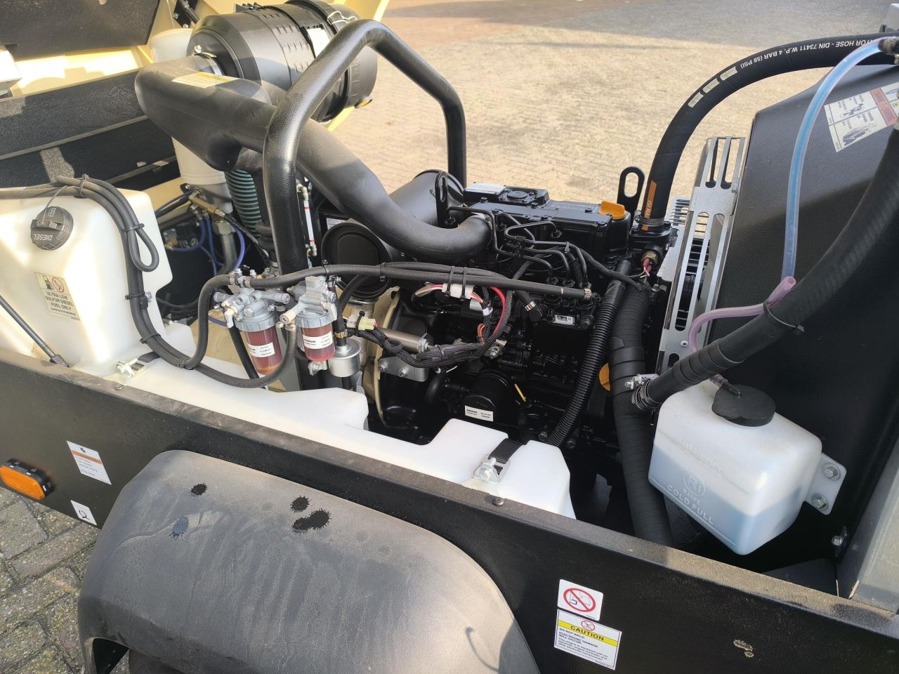 DOOSAN 7/25 MOBIELE COMPRESSOR