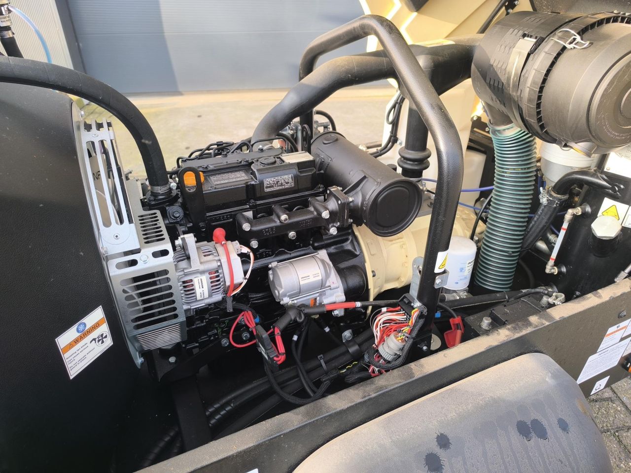 DOOSAN 7/25 MOBIELE COMPRESSOR