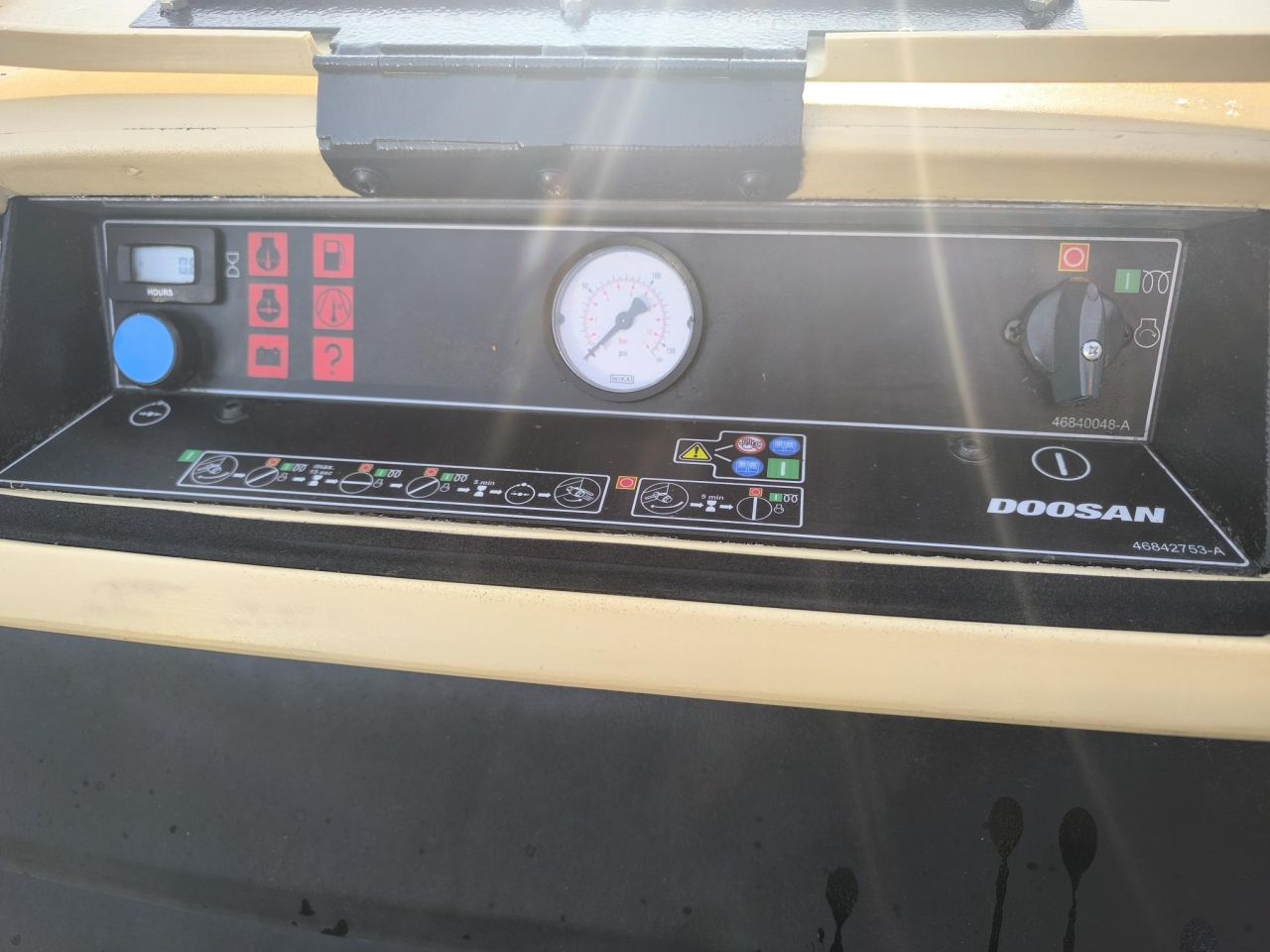 DOOSAN 7/25 MOBIELE COMPRESSOR