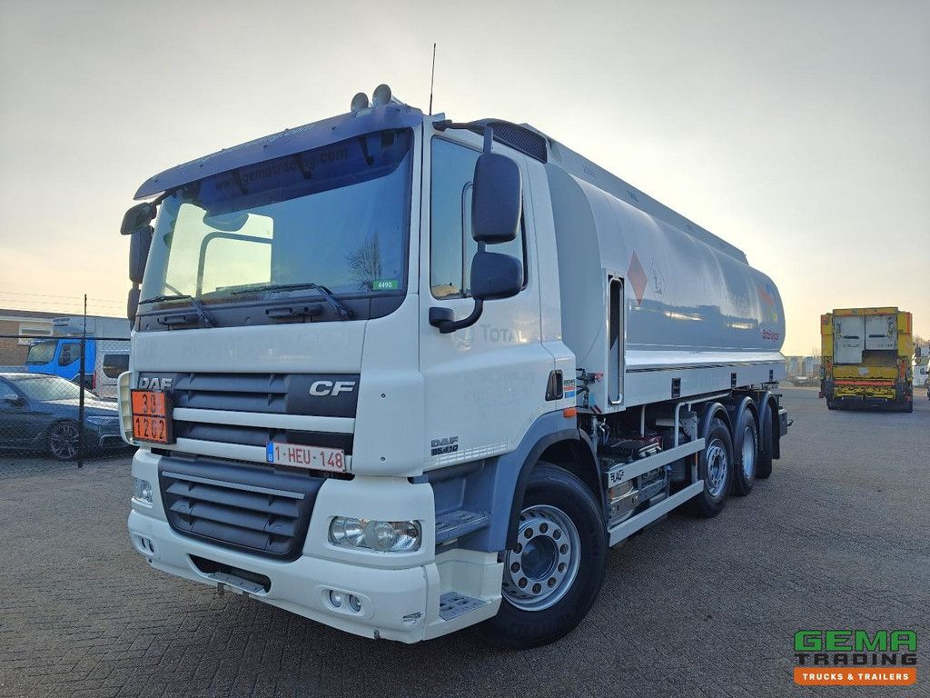 DAF CF 85.410 FAK 8x2/6 Tageskabine Euro5 - 24800L - 4 Abteile - Alfons Haar - Kompressor - ADR FL AT - 07/2026 TÜV