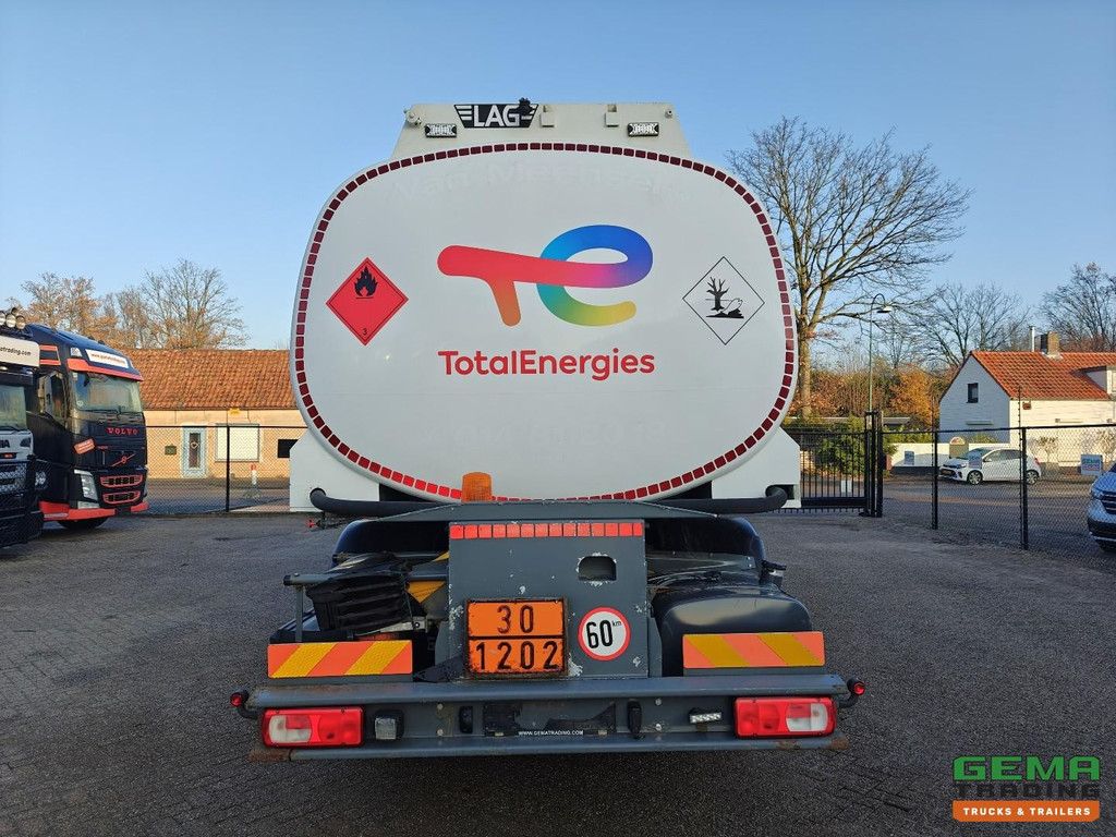 DAF CF 85.410 FAK 8x2/6 Tageskabine Euro5 - 24800L - 4 Abteile - Alfons Haar - Kompressor - ADR FL AT - 07/2026 TÜV