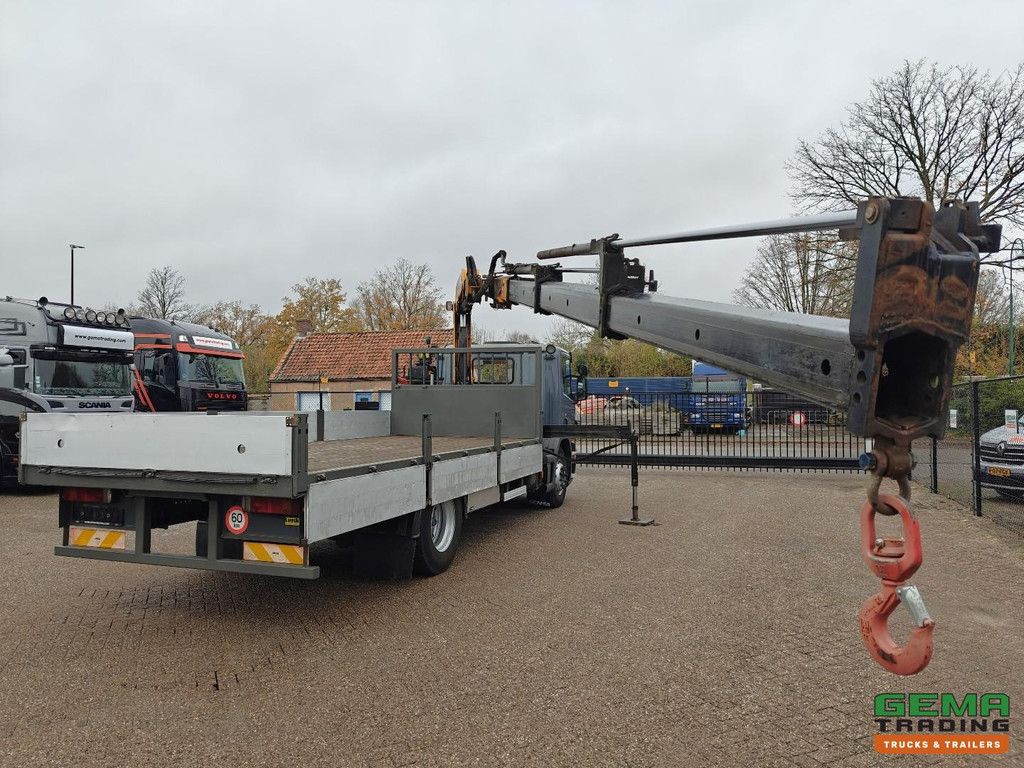 Scania P230 4x2 Tageskabine Euro 3 – Offener Laderaum 5,9 m + Effer 115CL/3S – Röntgenprüfung – HH-Boden – 09/2026 TÜV